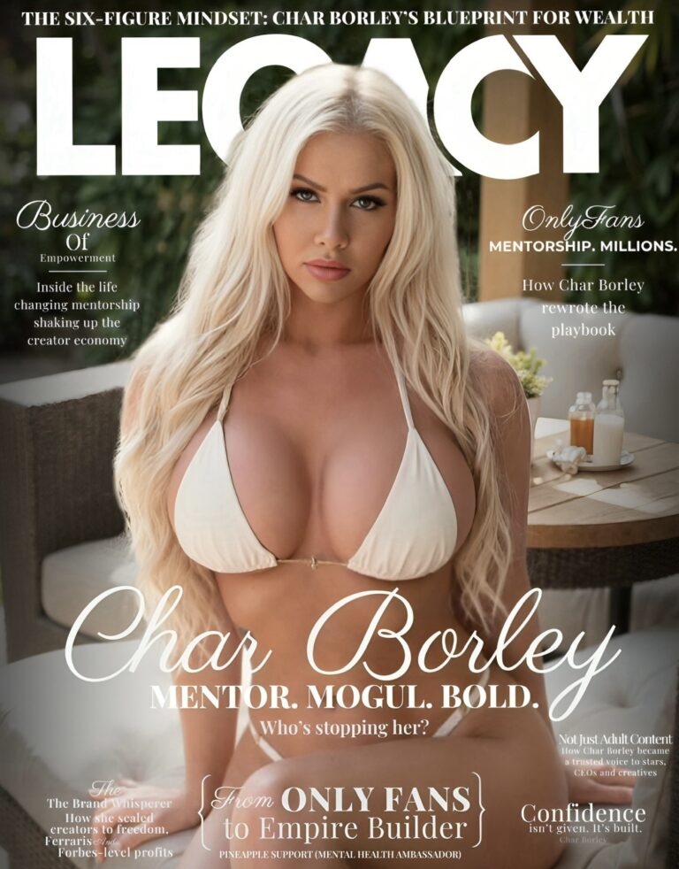 Char Borley: Redefining Success and Strategy in the Adult and Entertainment Industries